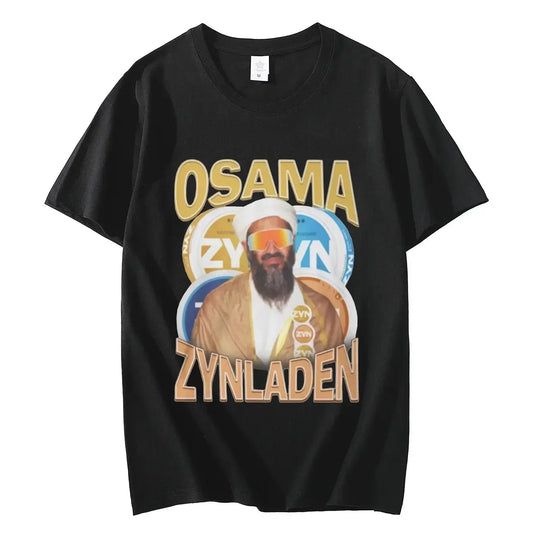 Osama Zynladen Graphic T Shirts Fashion Trend Vintage Clothing Short Sleeve T-shirt Unisex O-Neck T-shirts Women Clothing tshirt