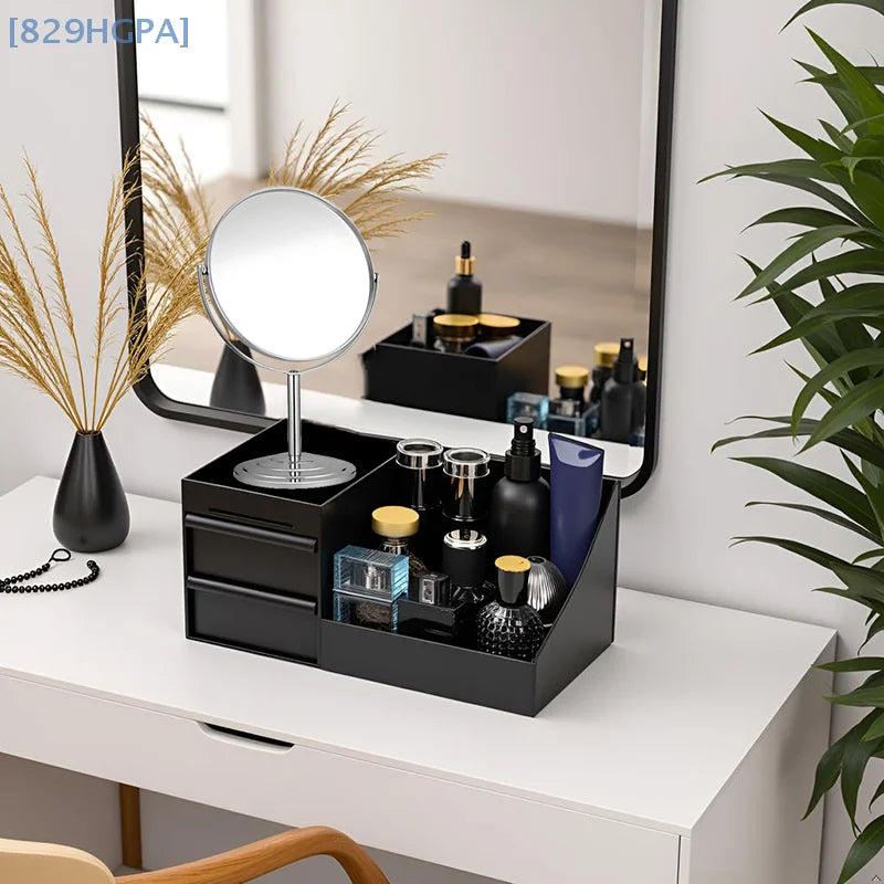 Cologne Organizer For Men, Cologne Holder For Dresser, Perfume Stand, Bathroom Countertop Organizer With Drawers