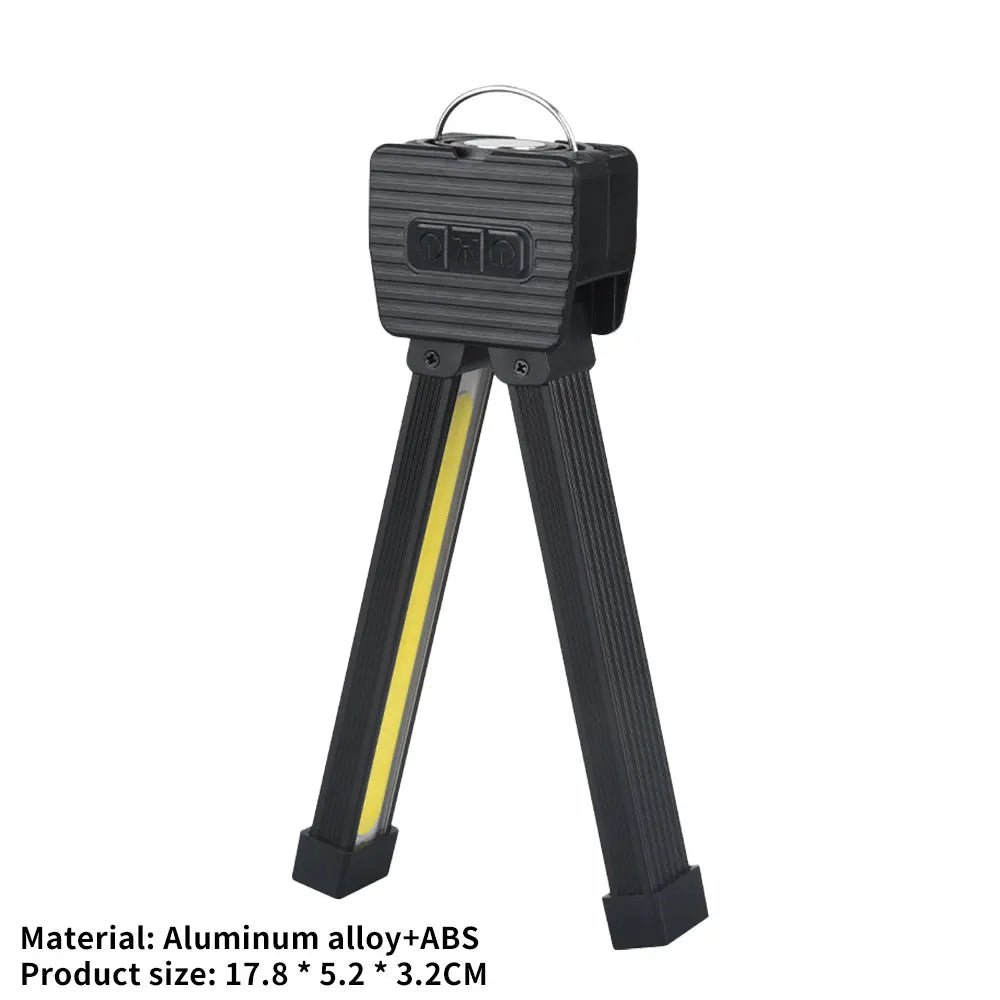 Gym Lamp for Posing,7th Gear Dimming,Portable Magnet LED Flashlight with Hook